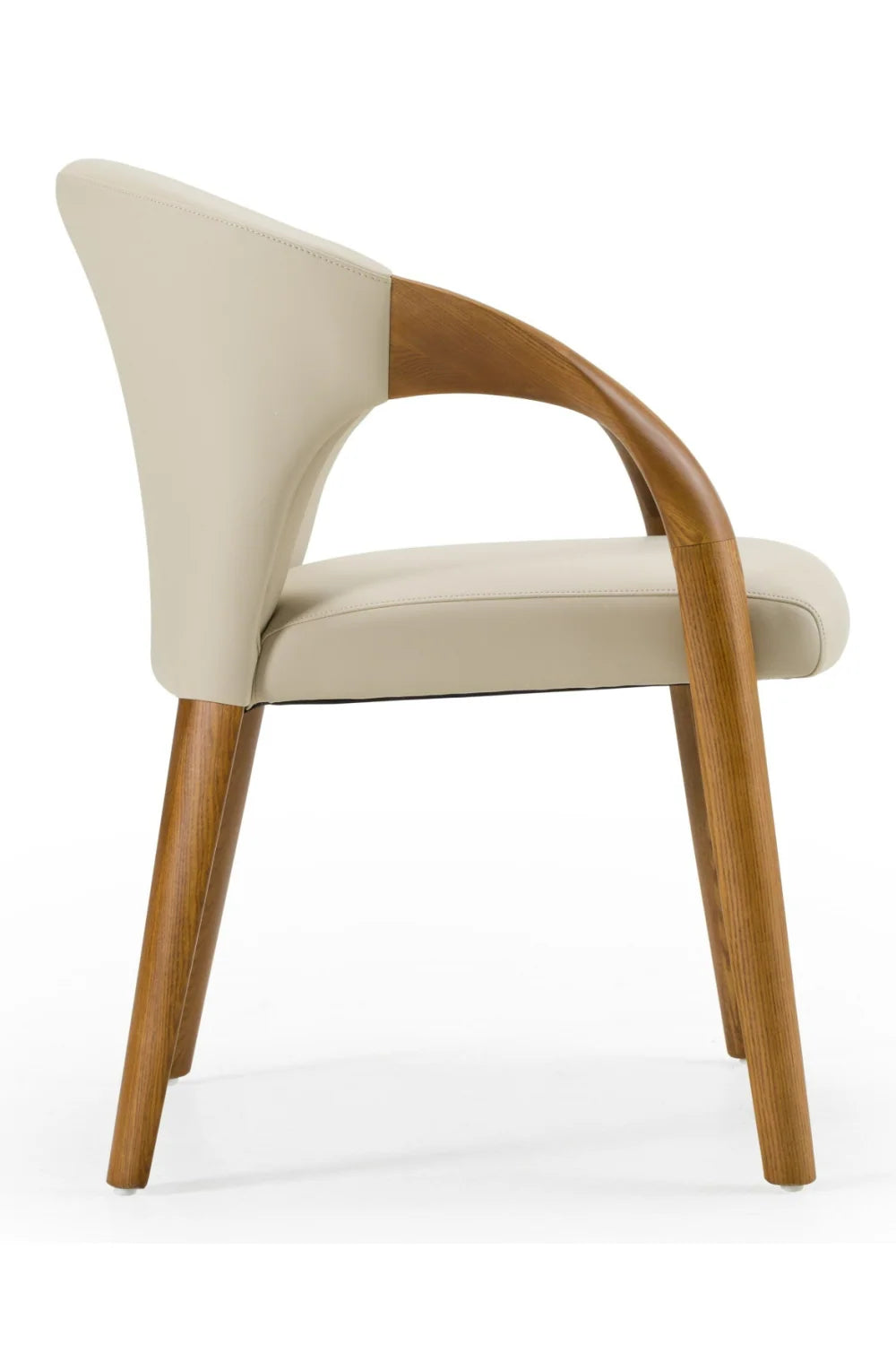 Luxury Light Gray Modern Dining Armchair European Style for Villa