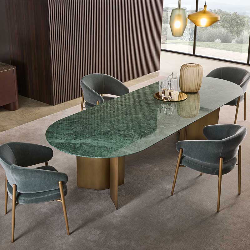 Luxury Linda Armchair Modern Italian Style for Villa