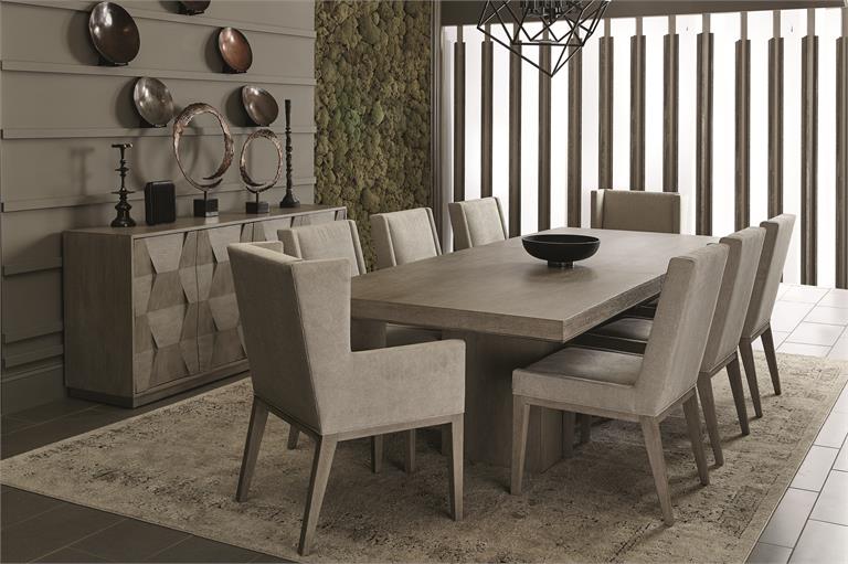 Luxury Linea Dining Table Modern Italian Style for Villa