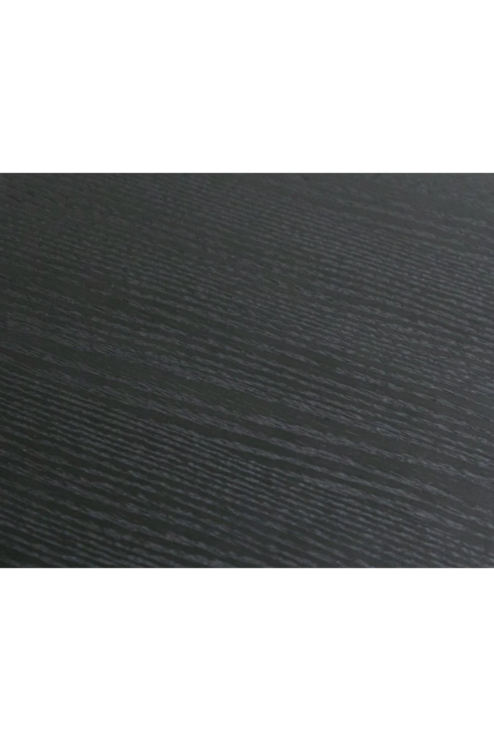 Luxury Louvered Black Oak Sideboard European Style for Villa