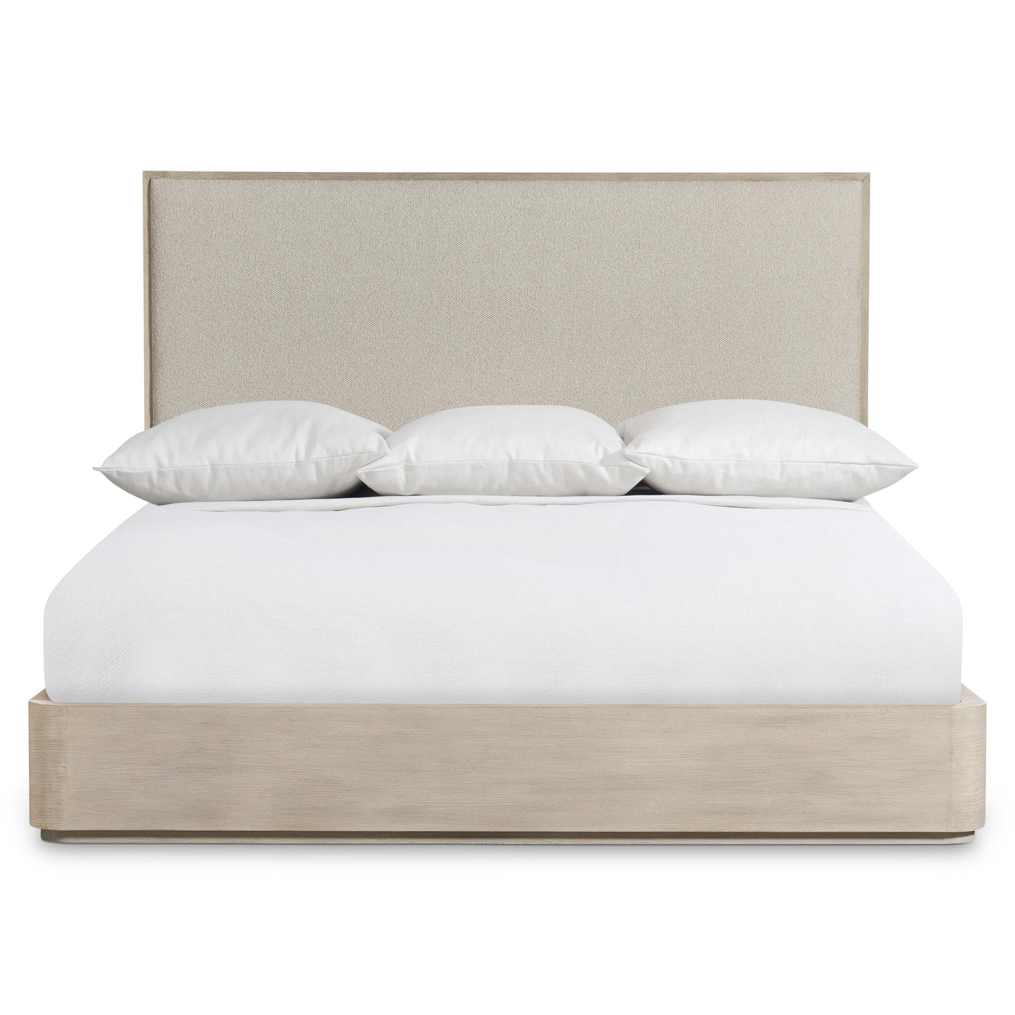 Luxury Lucerne Fabric Panel Bed Modern Italian Style for Villa