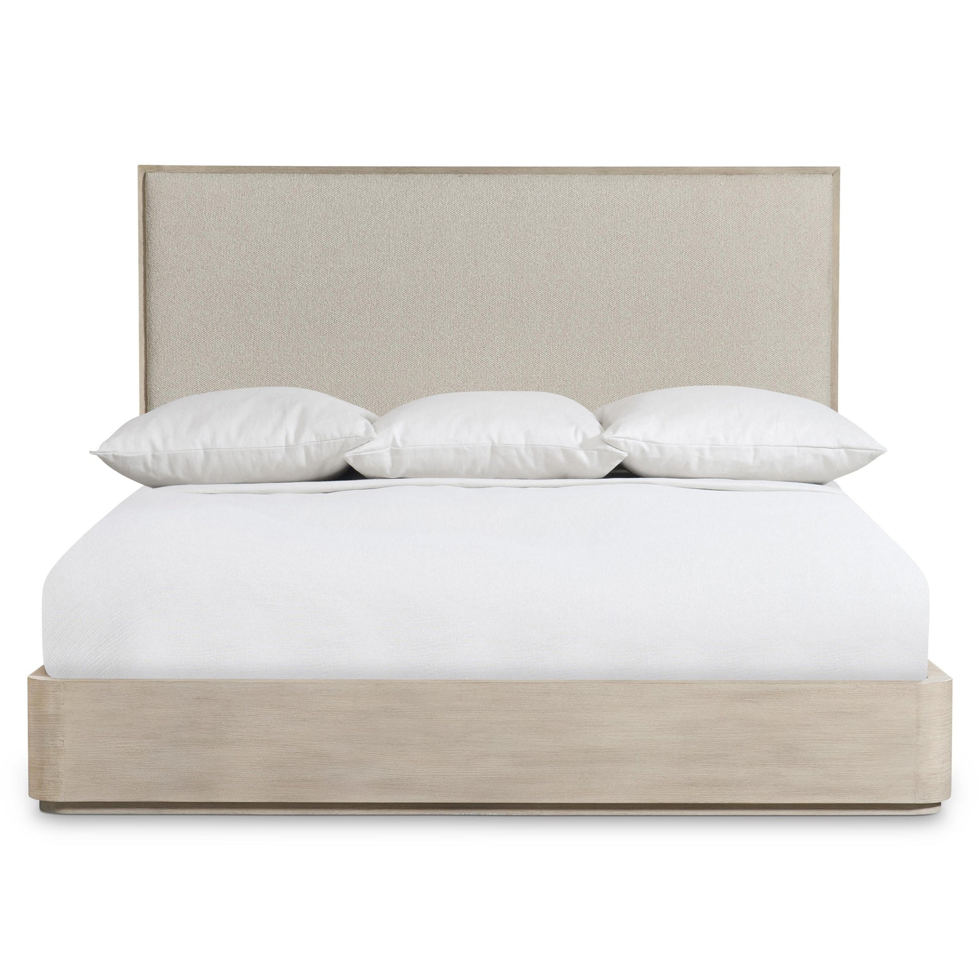 Luxury Lucerne Fabric Panel Bed Modern Italian Style for Villa