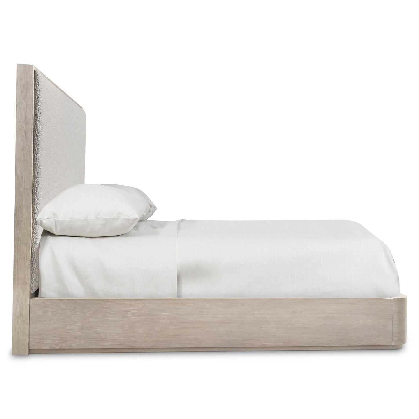 Luxury Lucerne Fabric Panel Bed Modern Italian Style for Villa