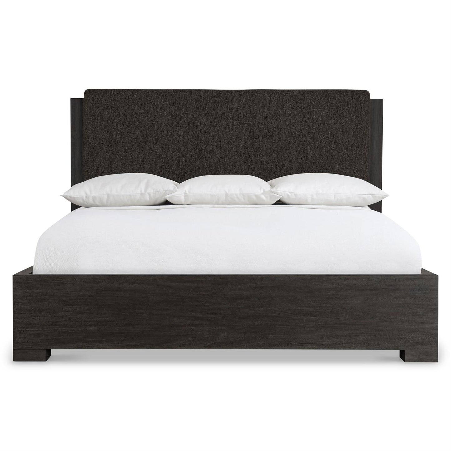 Luxury Ludwig Fabric Panel Bed Modern Italian Style for Villa