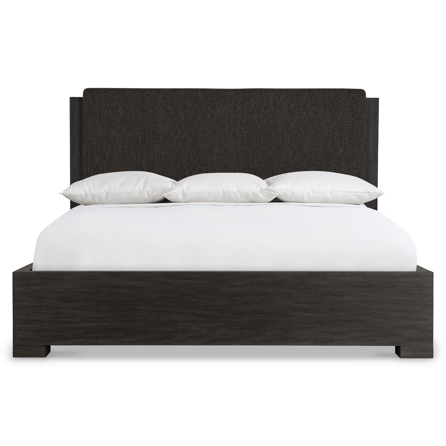 Luxury Ludwig Fabric Panel Bed Modern Italian Style for Villa
