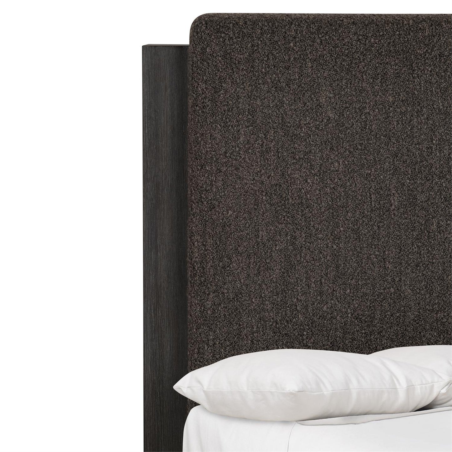 Luxury Ludwig Fabric Panel Bed Modern Italian Style for Villa