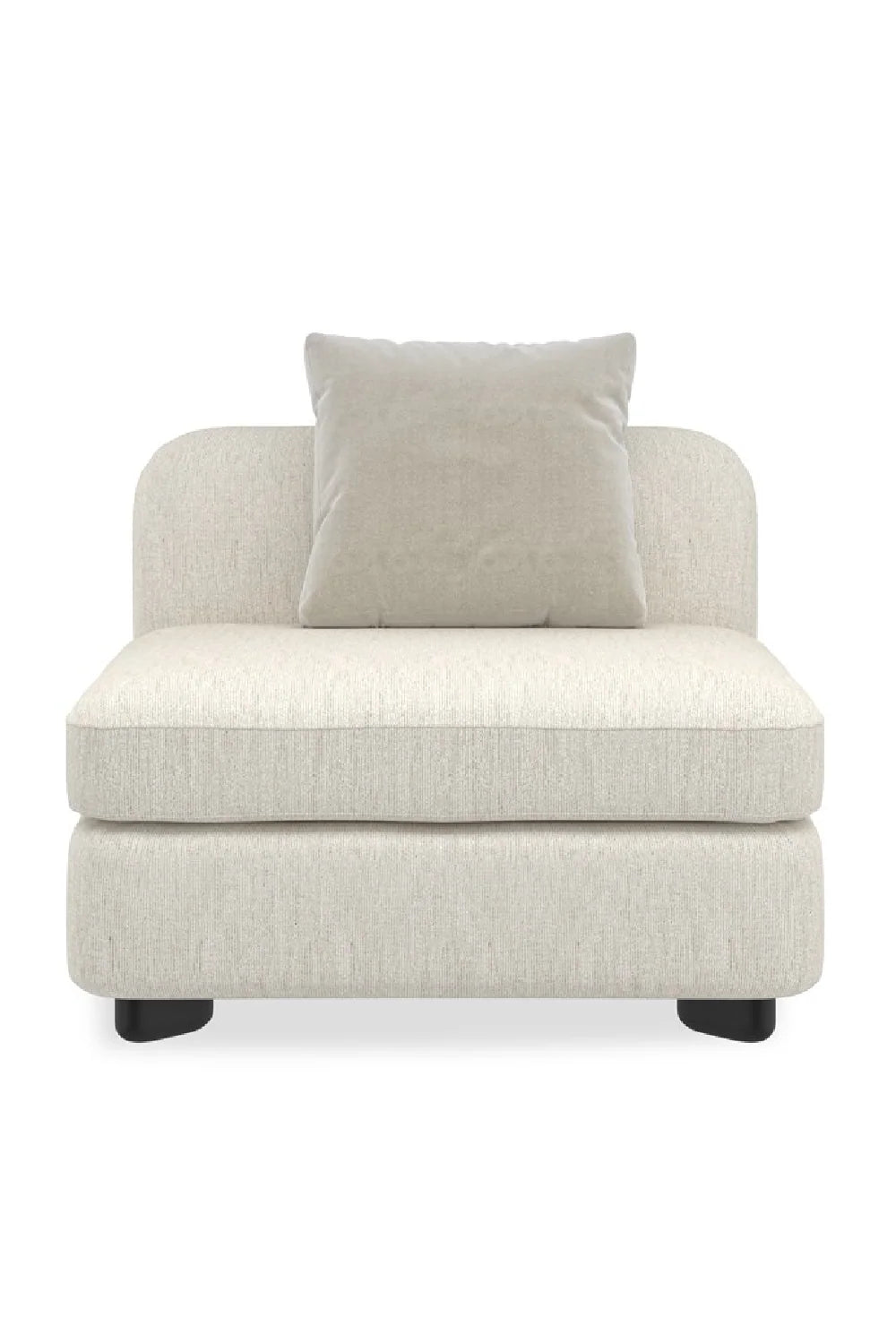 Luxury Lumi Fabric Sectional Chair Modern Italian Style for Villa
