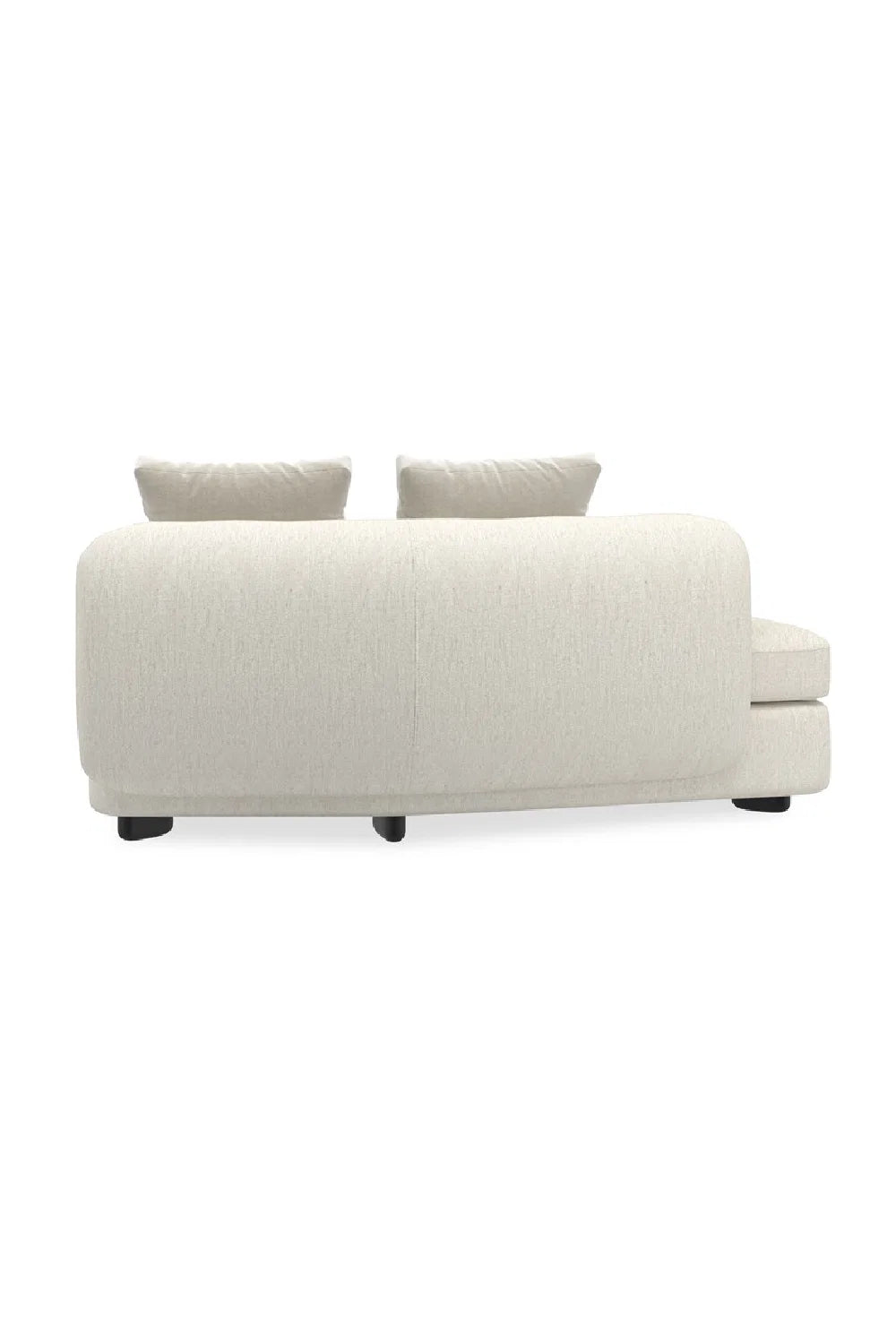 Luxury Lumi Fabric Sectional Chair Modern Italian Style for Villa