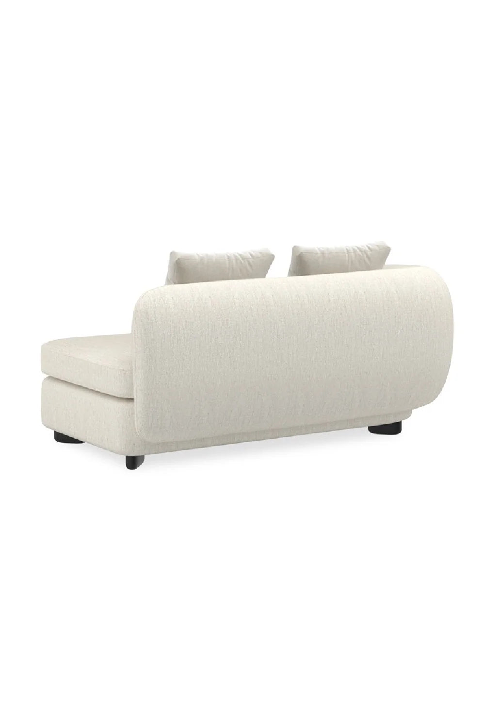 Luxury Lumi Fabric Sectional Chair Modern Italian Style for Villa