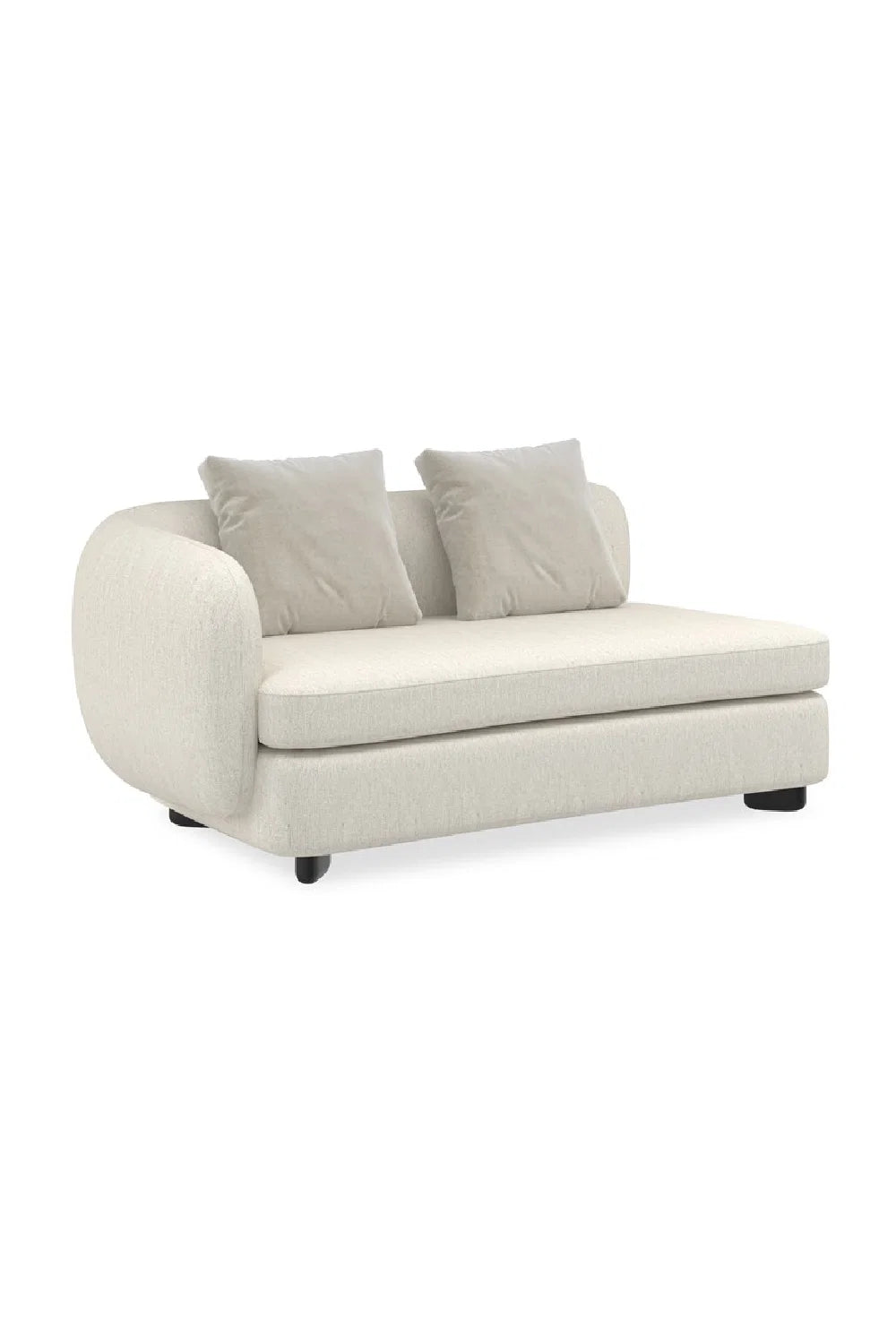 Luxury Lumi Fabric Sectional Chair Modern Italian Style for Villa