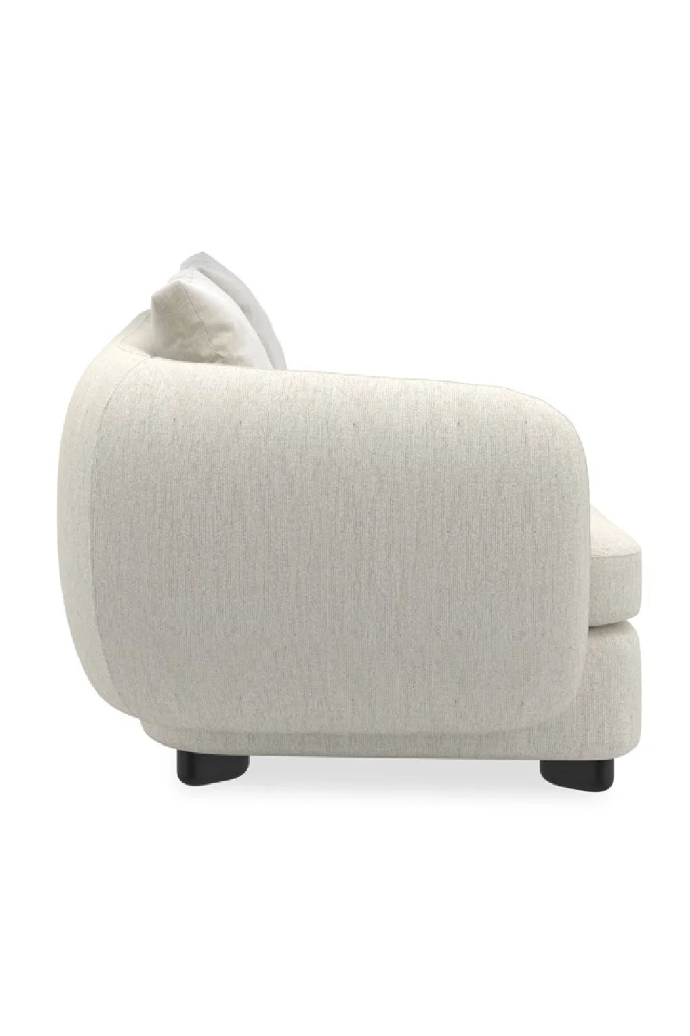 Luxury Lumi Fabric Sectional Chair Modern Italian Style for Villa