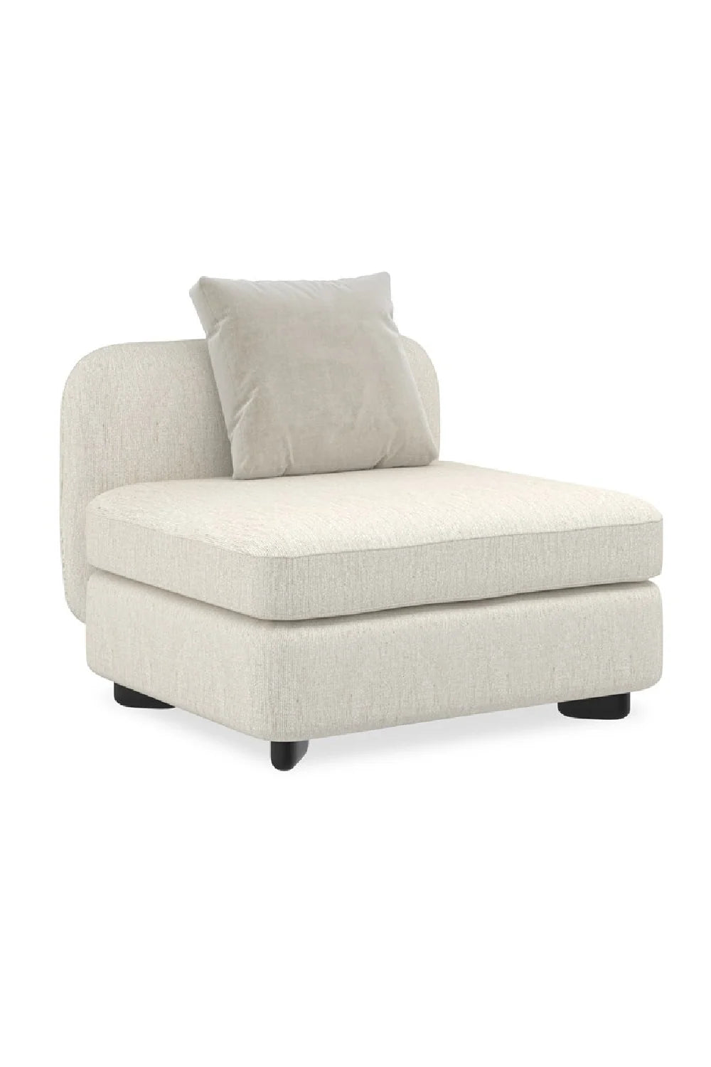 Luxury Lumi Fabric Sectional Chair Modern Italian Style for Villa