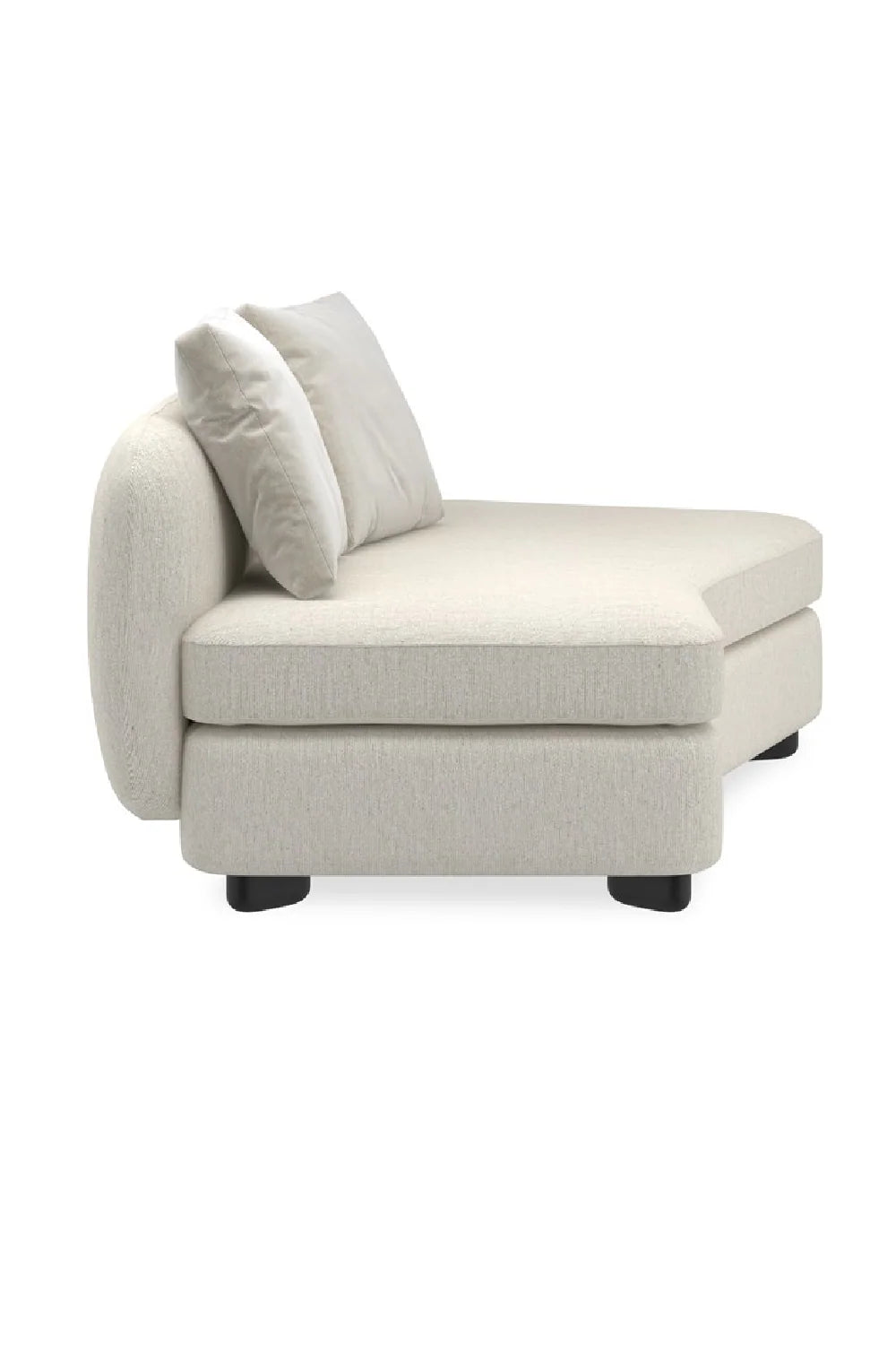 Luxury Lumi Fabric Sectional Chair Modern Italian Style for Villa