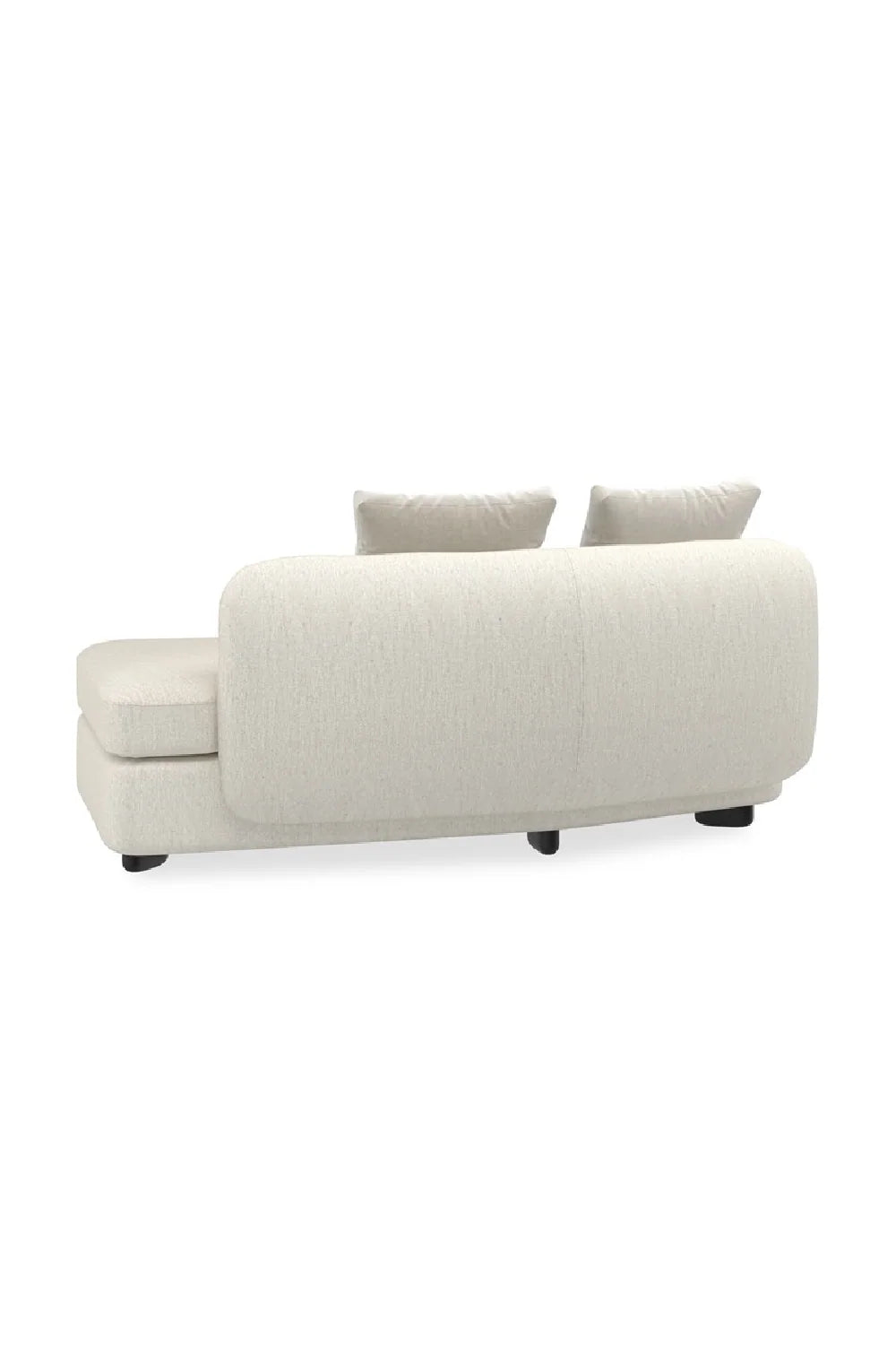 Luxury Lumi Fabric Sectional Chair Modern Italian Style for Villa