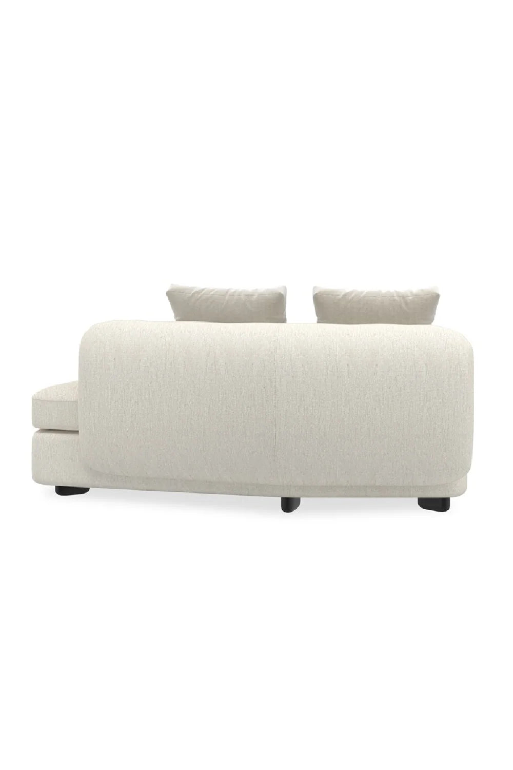 Luxury Lumi Fabric Sectional Chair Modern Italian Style for Villa