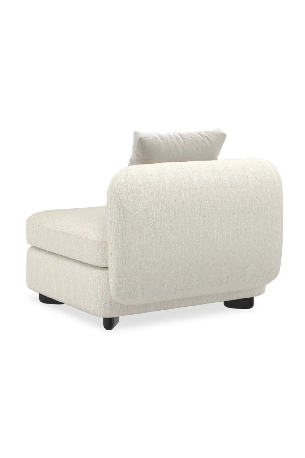 Luxury Lumi Fabric Sectional Chair Modern Italian Style for Villa