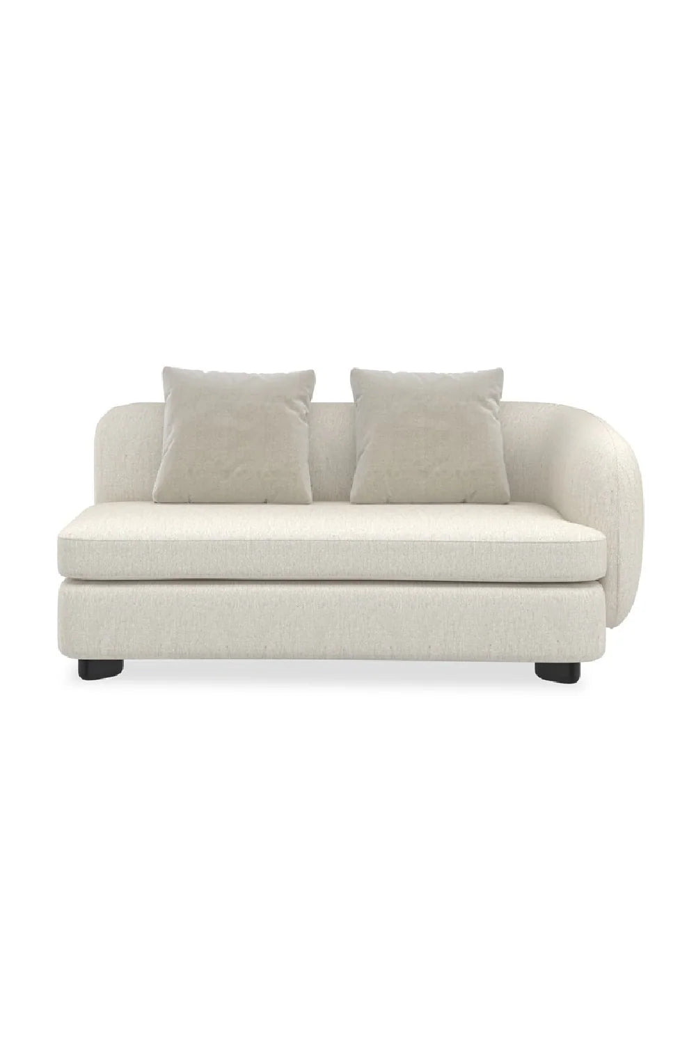 Luxury Lumi Fabric Sectional Chair Modern Italian Style for Villa