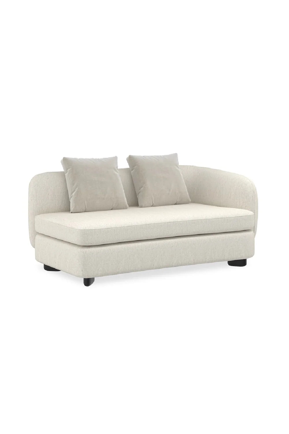 Luxury Lumi Fabric Sectional Chair Modern Italian Style for Villa