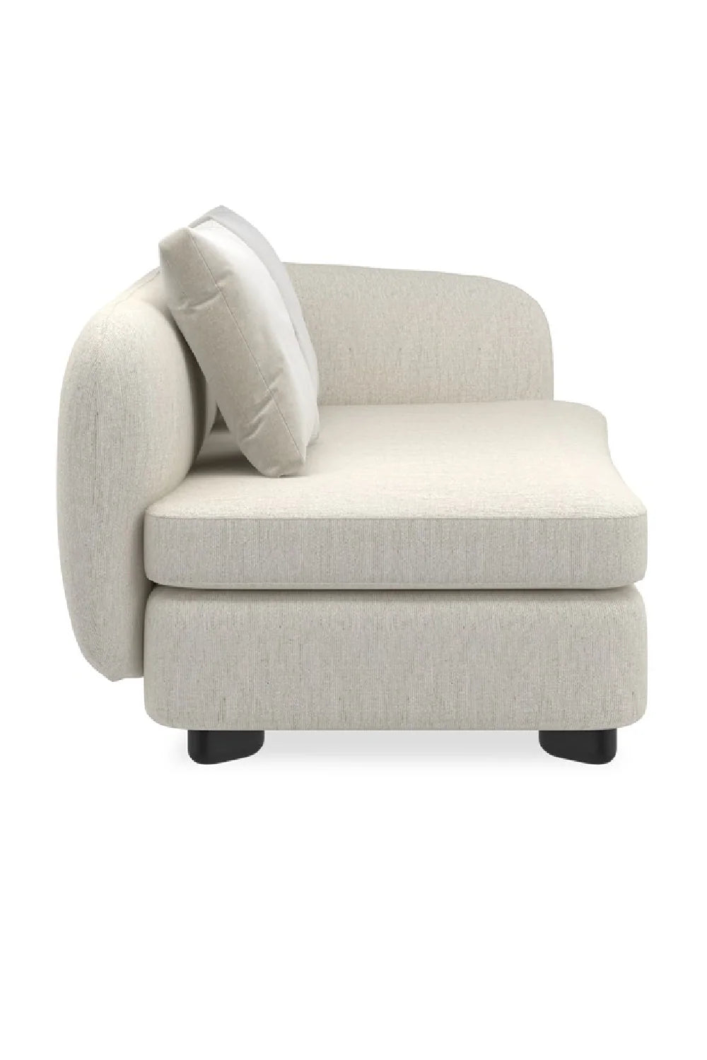 Luxury Lumi Fabric Sectional Chair Modern Italian Style for Villa