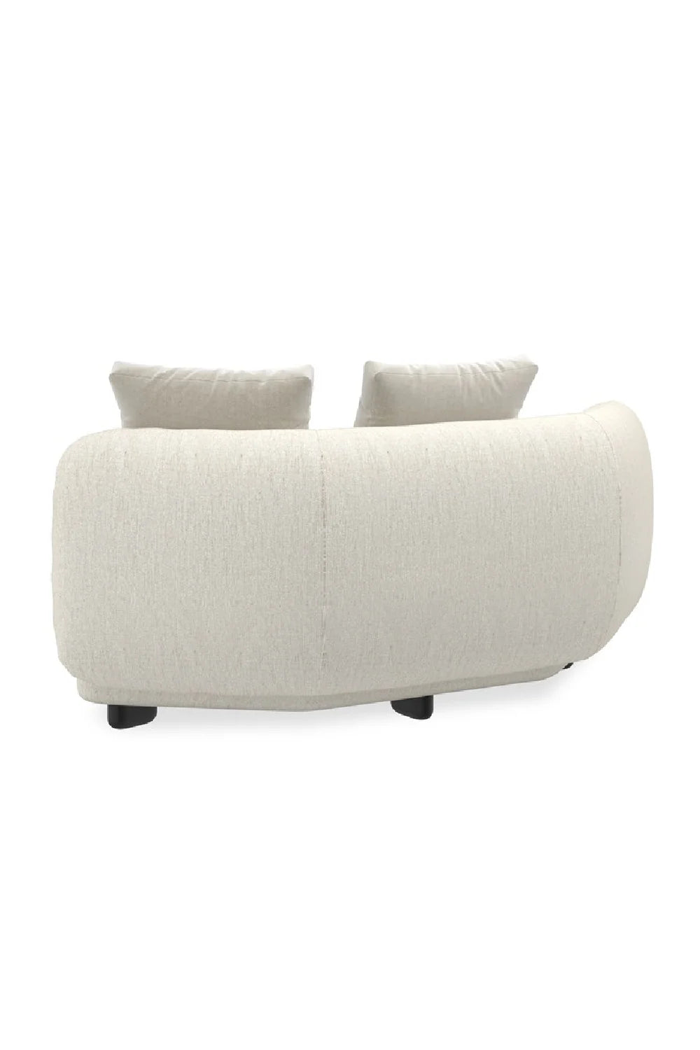 Luxury Lumi Fabric Sectional Chair Modern Italian Style for Villa