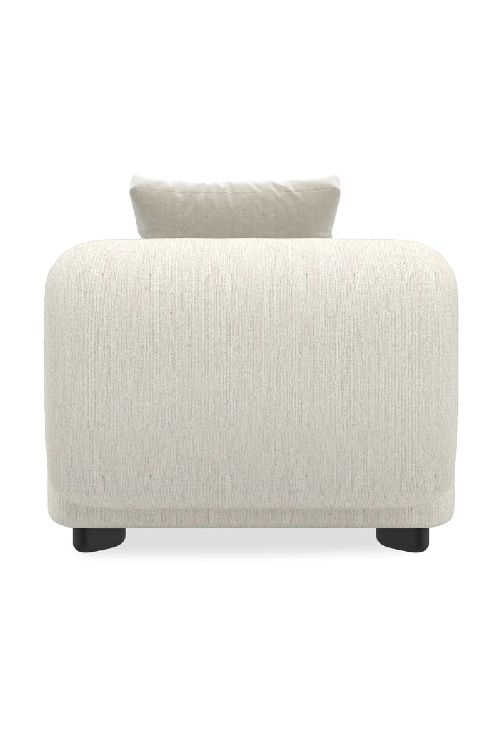 Luxury Lumi Fabric Sectional Chair Modern Italian Style for Villa