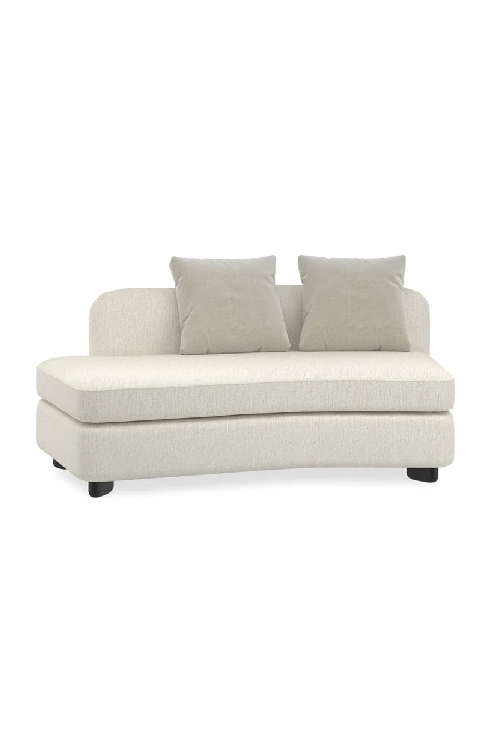 Luxury Lumi Fabric Sectional Chair Modern Italian Style for Villa