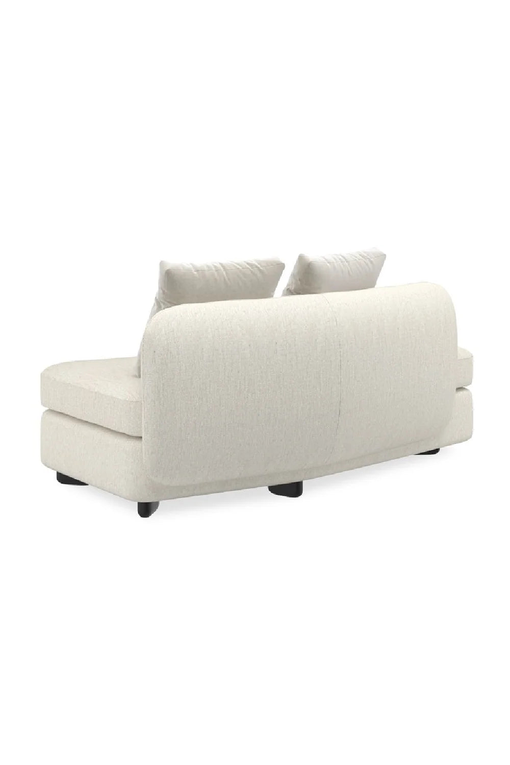 Luxury Lumi Fabric Sectional Chair Modern Italian Style for Villa