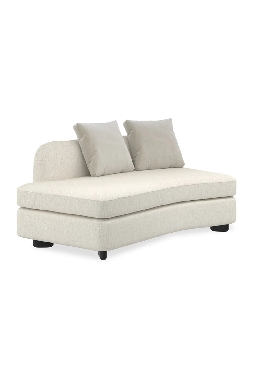 Luxury Lumi Fabric Sectional Chair Modern Italian Style for Villa