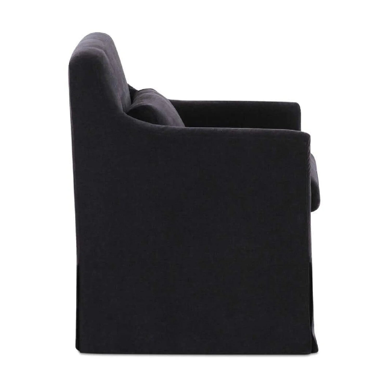 Luxury Lydia Fabric Dining Chair Modern Italian Style for Villa
