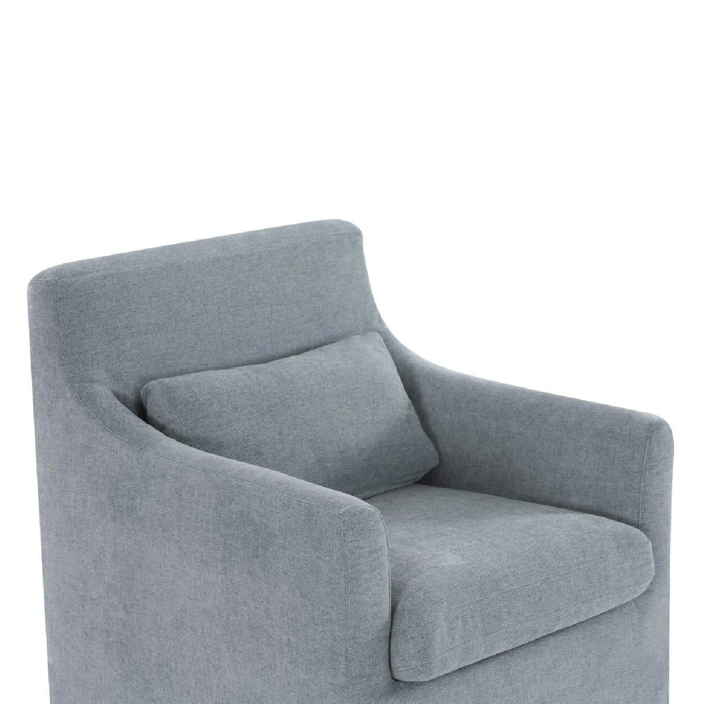 Luxury Lydia Fabric Dining Chair Modern Italian Style for Villa