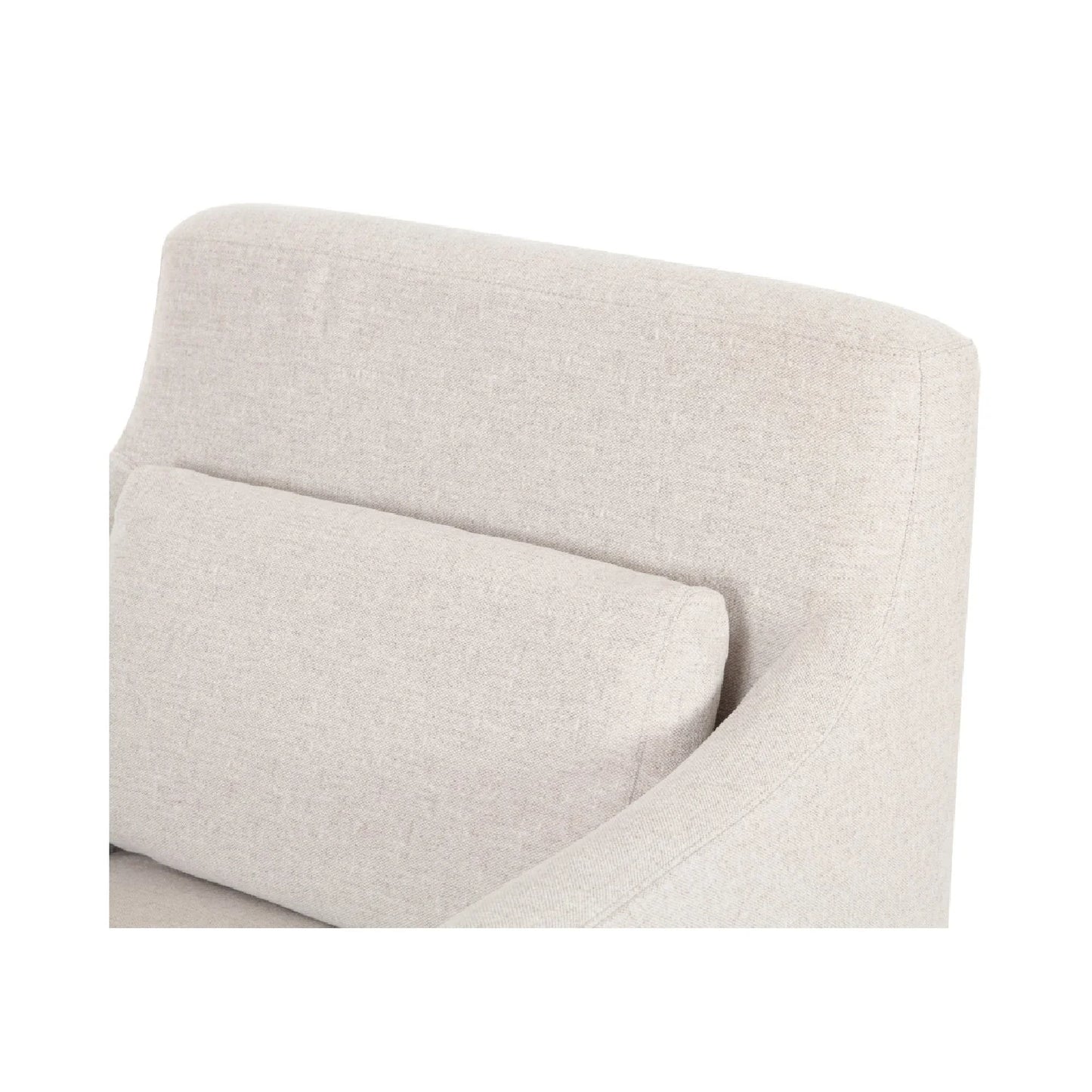Luxury Lydia Fabric Dining Chair Modern Italian Style for Villa