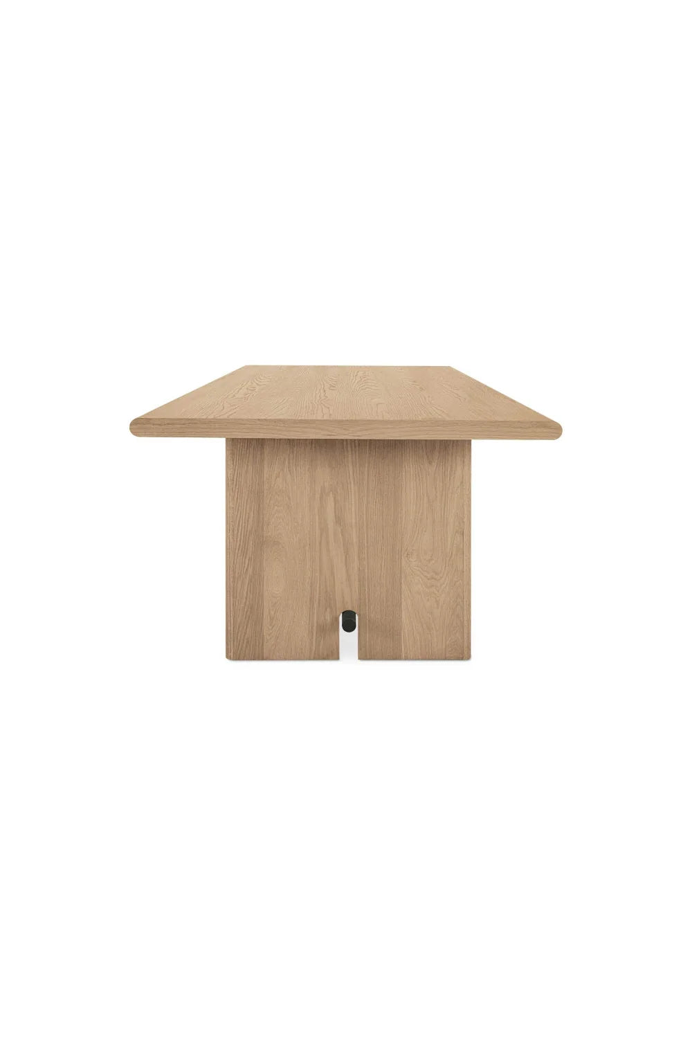 Luxury Madison Solid Oak Dining Table Modern Italian Style for Villa