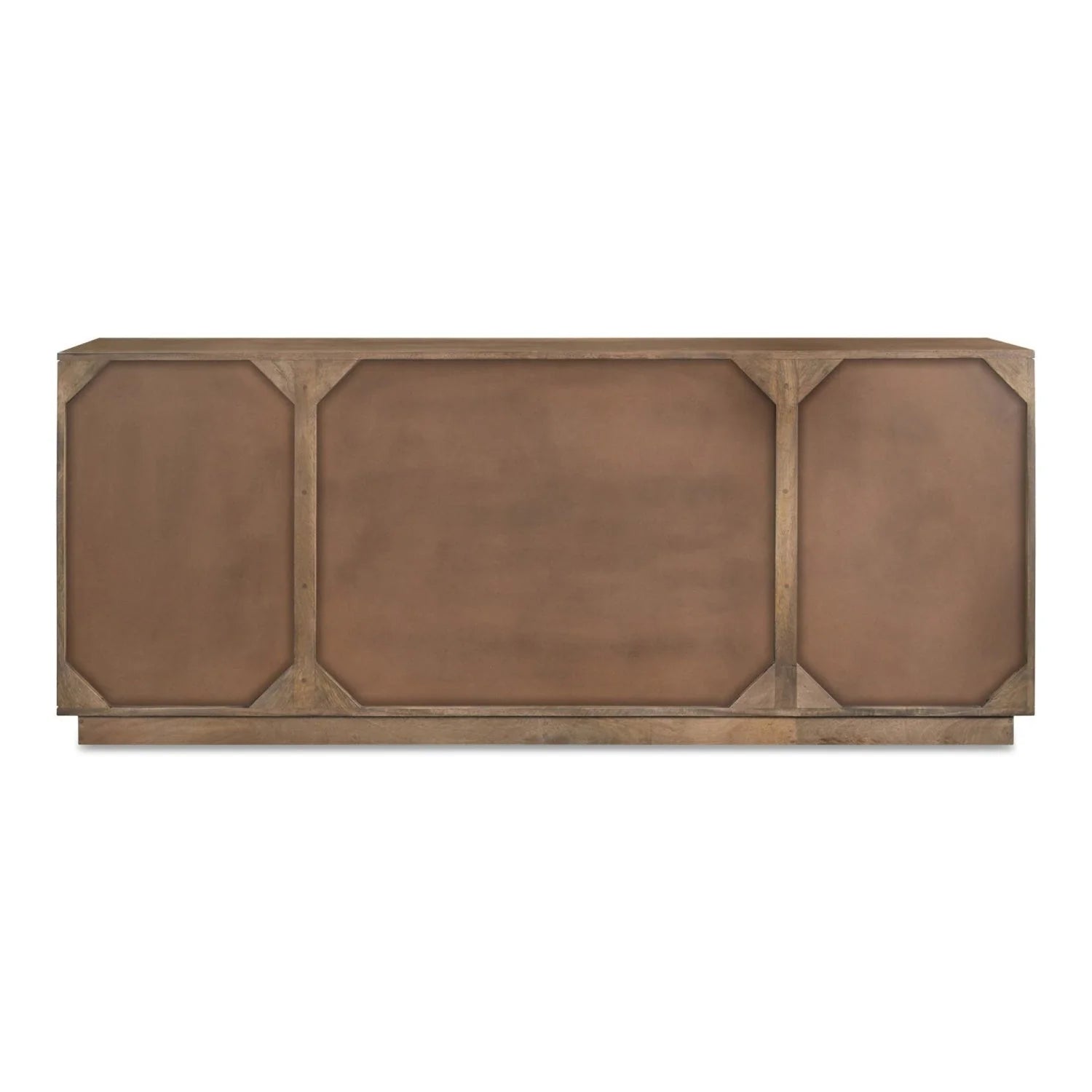 Luxury Mango Wood 4-Door Sideboard European Style for Villa