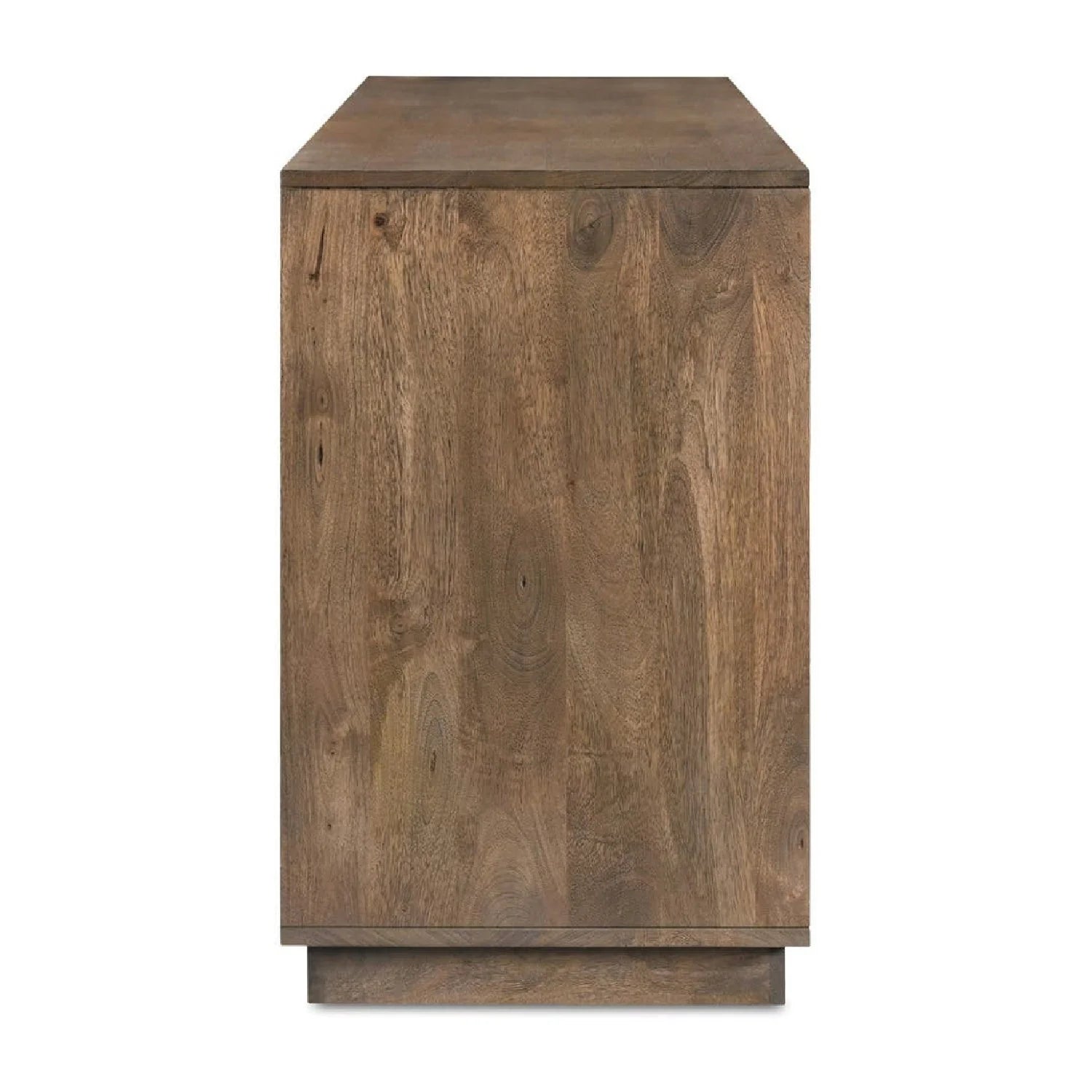 Luxury Mango Wood 4-Door Sideboard European Style for Villa