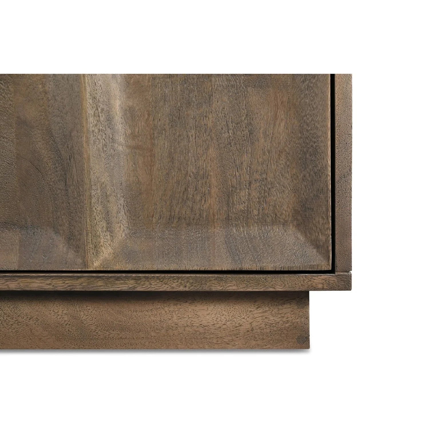 Luxury Mango Wood 4-Door Sideboard European Style for Villa