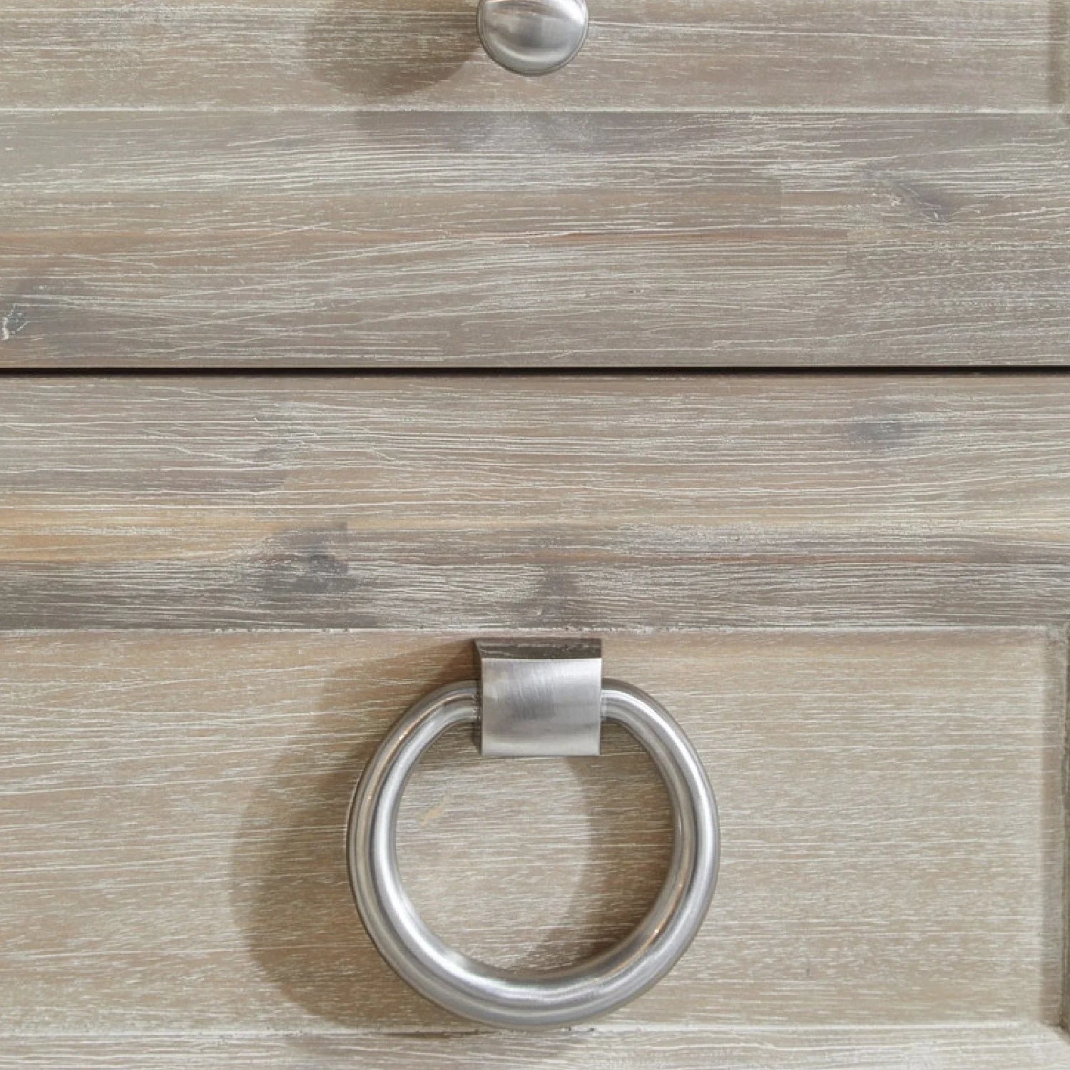 Luxury Marble Acacia Media Cabinet Modern Italian Style for Villa