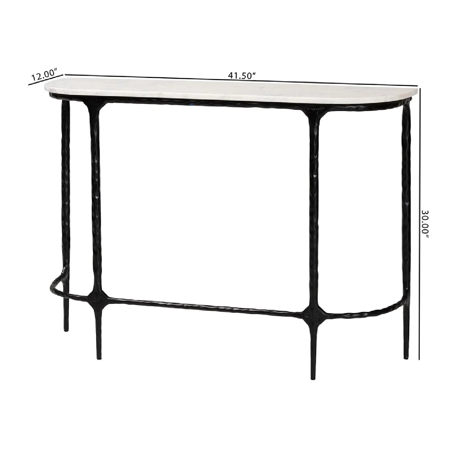 Luxury Marble Console Table Modern Italian Style for Villa