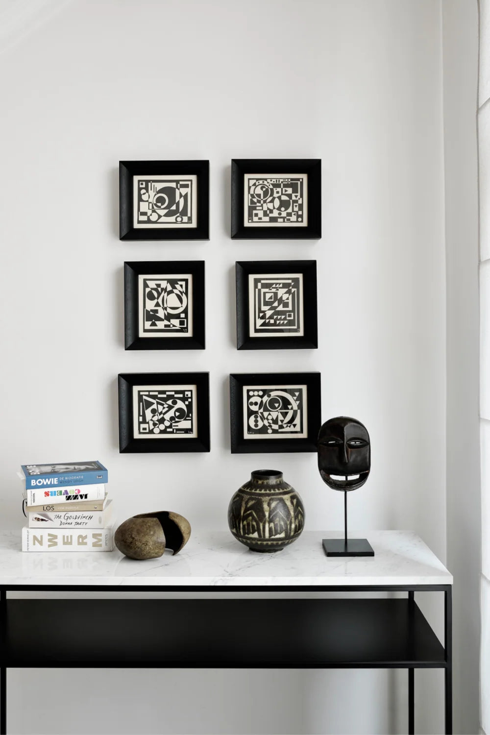 Luxury Marble Console Table Modern Italian Style for Villa