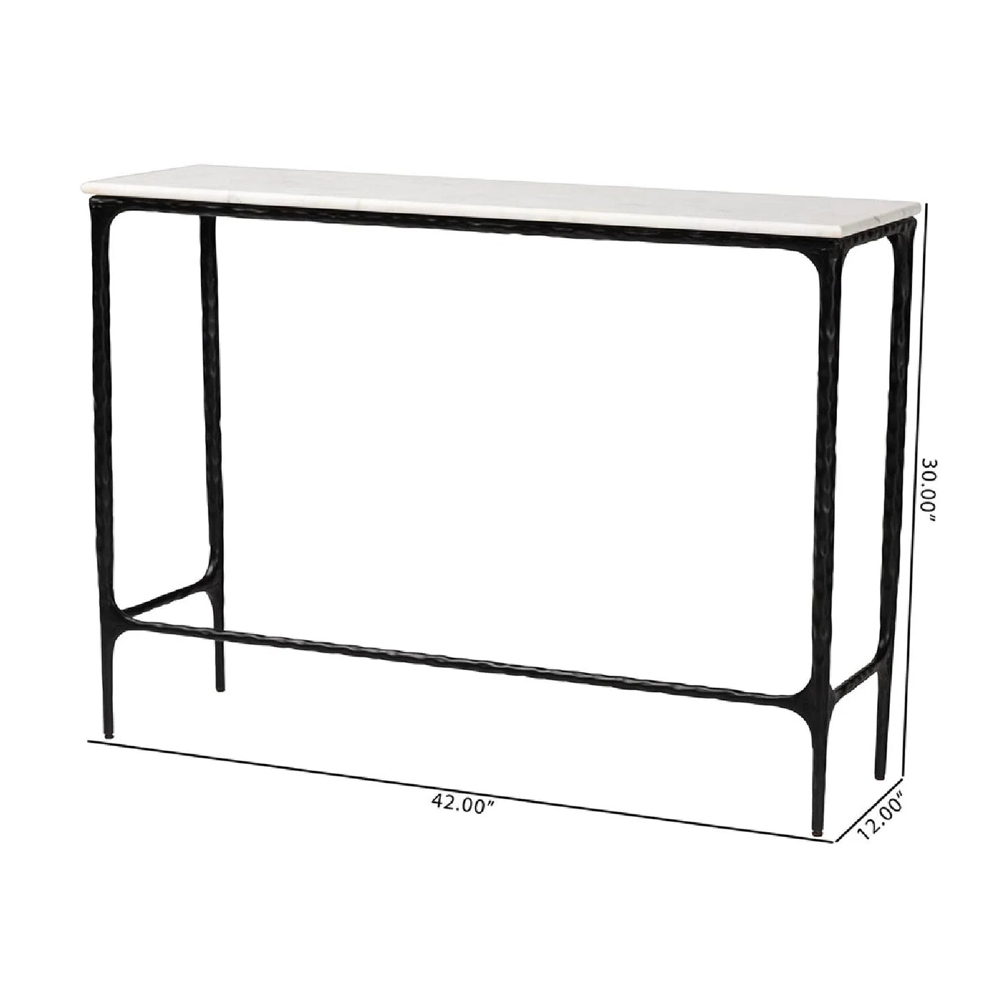 Luxury Marble Console Table Modern Italian Style for Villa