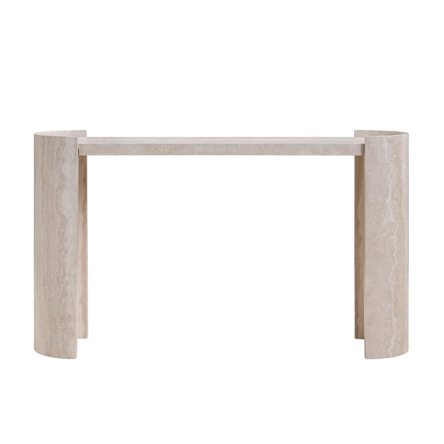 Luxury Marble Look Console Table Modern Italian Style for Villa