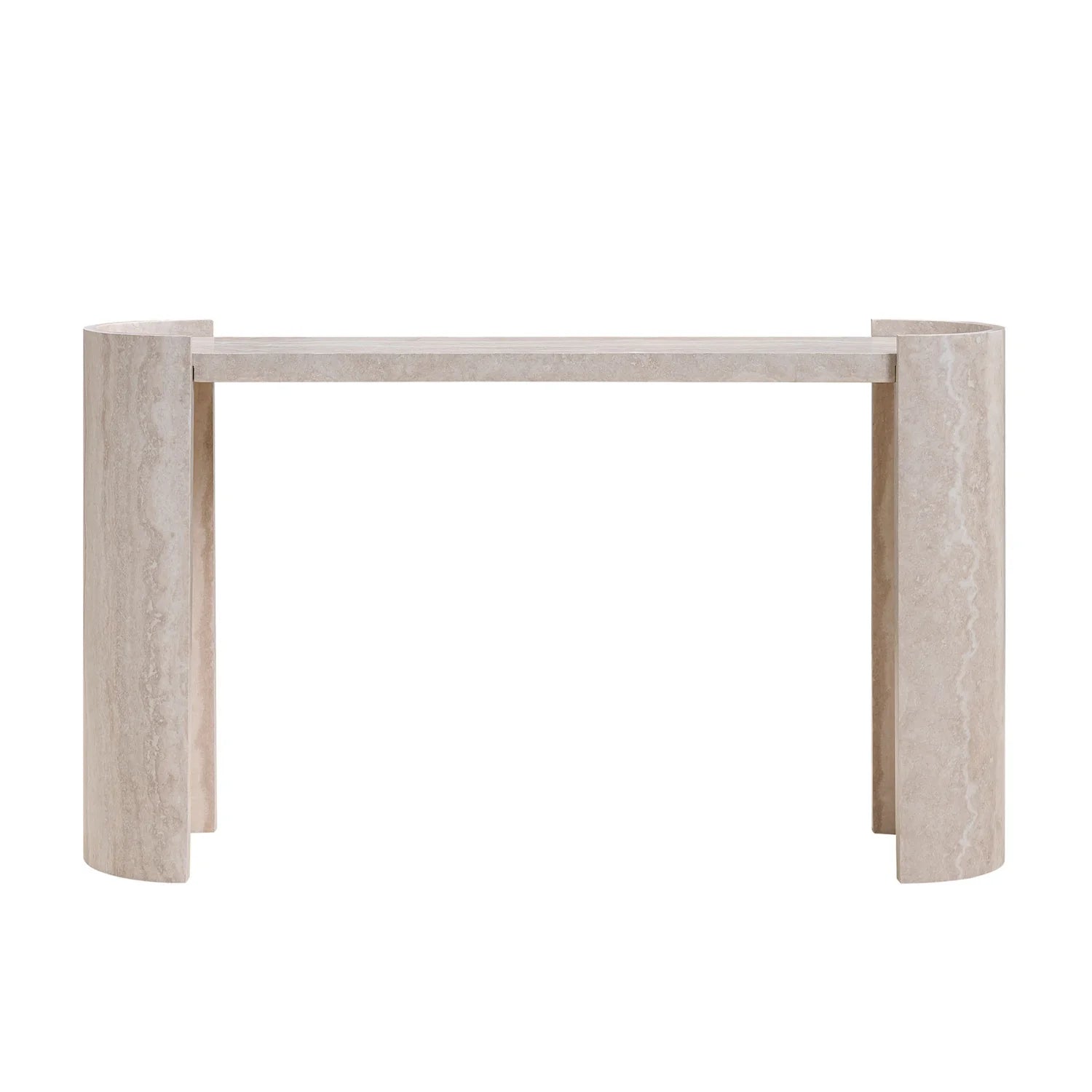 Luxury Marble Look Console Table Modern Italian Style for Villa