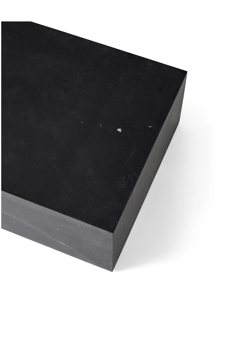 Luxury Marble Plinth Coffee Table Modern Italian Style for Villa