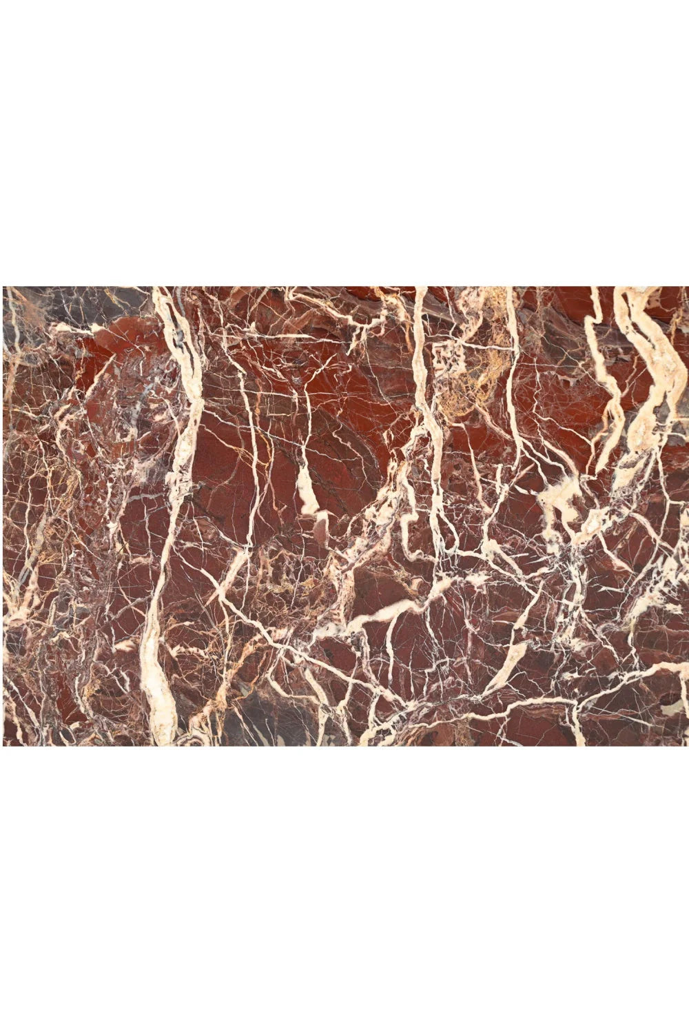 Luxury Marble Rectangular Coffee Table Modern Italian Style for Villa