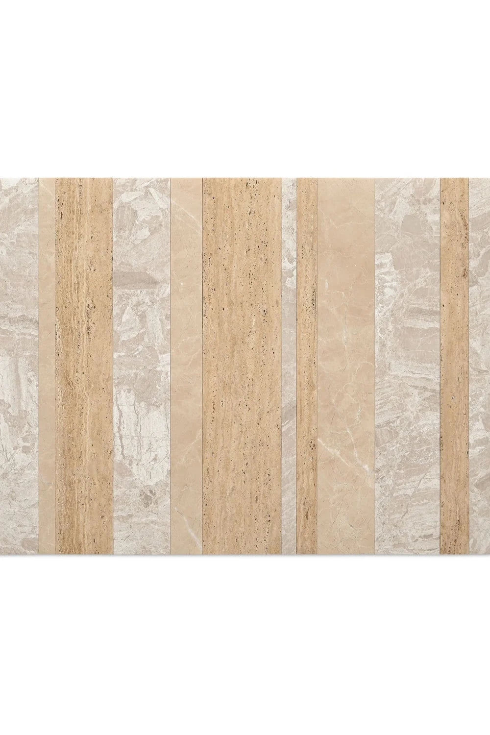 Luxury Marble Rectangular Coffee Table Modern Italian Style for Villa