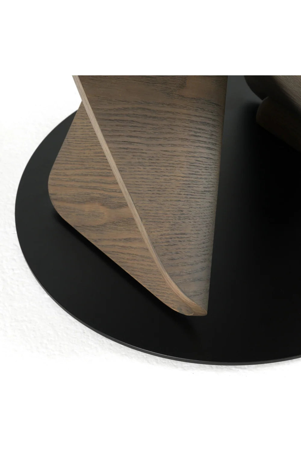 Luxury Marbled Ceramic Round Coffee Table Set Modern Italian Style for Villa