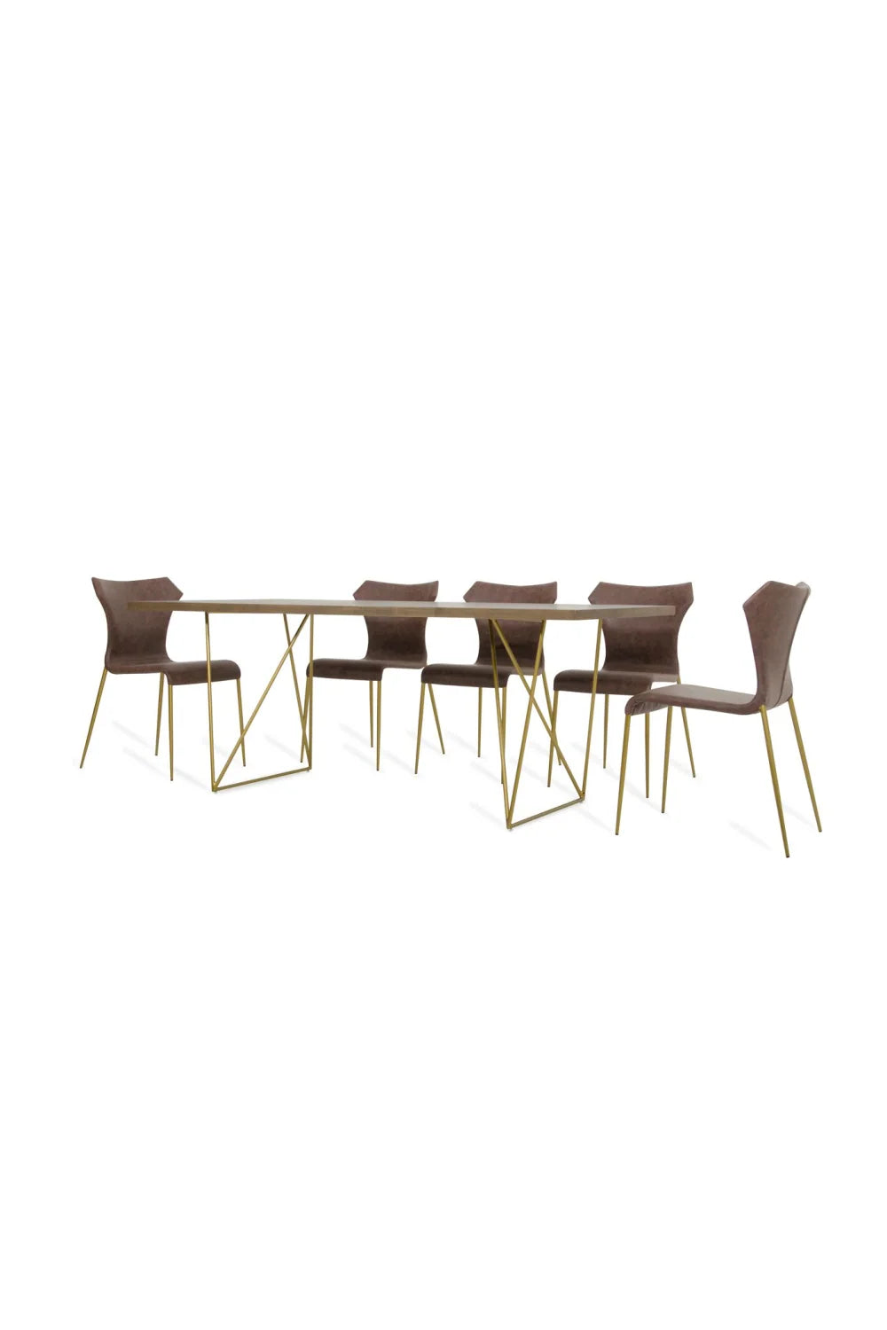 Luxury Marcia Dining Table Modern Italian Style for Villa