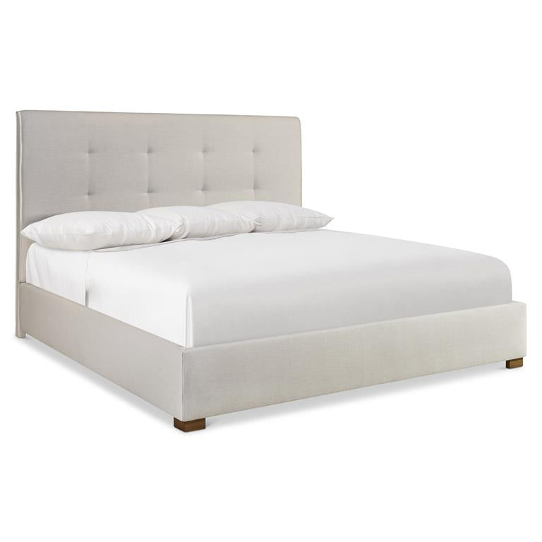 Luxury Mason Fabric Panel Bed Modern Italian Style for Villa