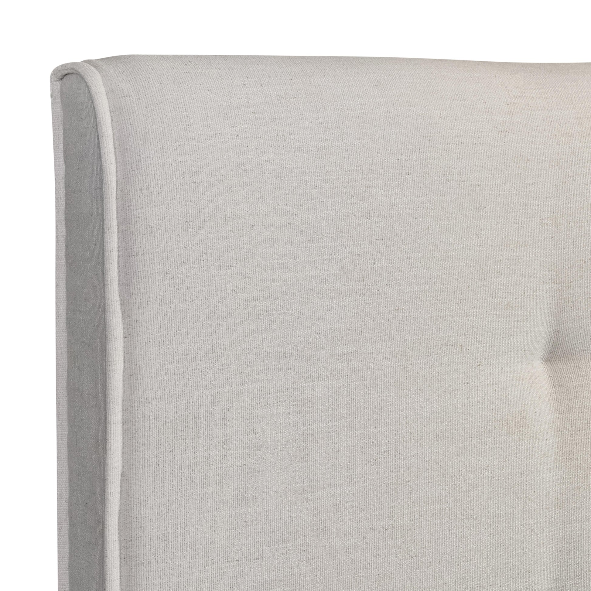 Luxury Mason Fabric Panel Bed Modern Italian Style for Villa