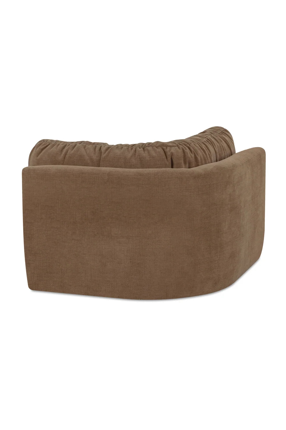 Luxury Matina Chenille Corner Sofa Modern Italian Style for Villa