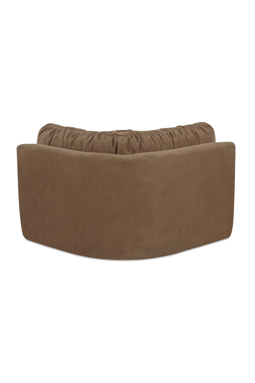 Luxury Matina Chenille Corner Sofa Modern Italian Style for Villa